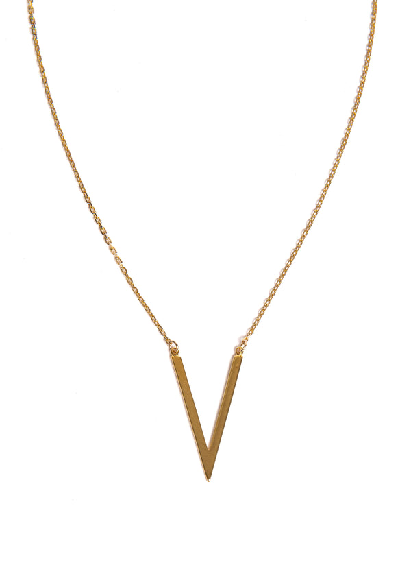 "V" Necklace