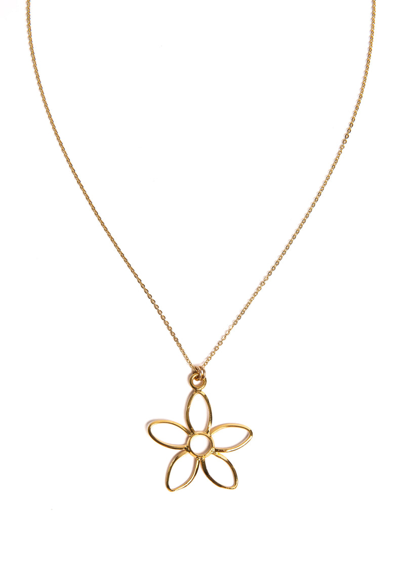 Gold Flower Necklace