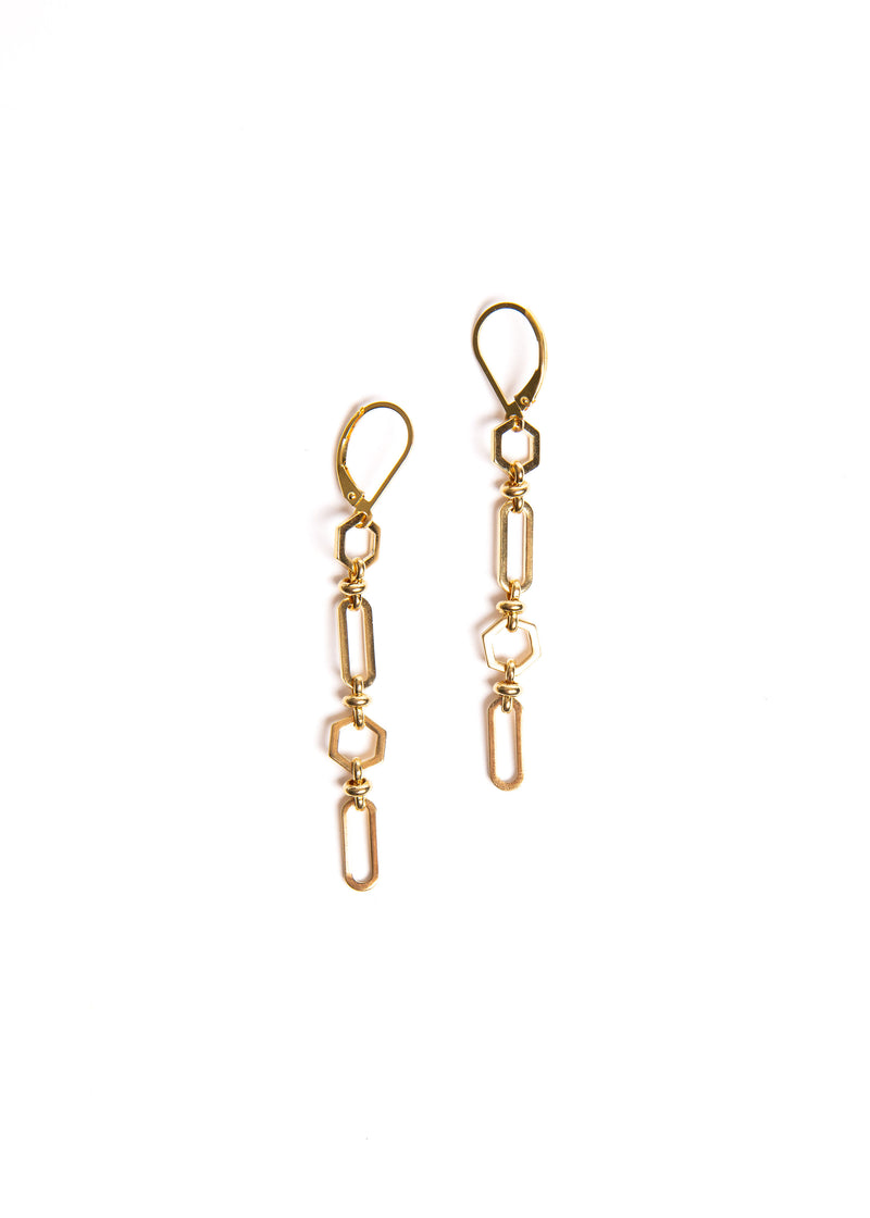 Sharon Chain Earrings