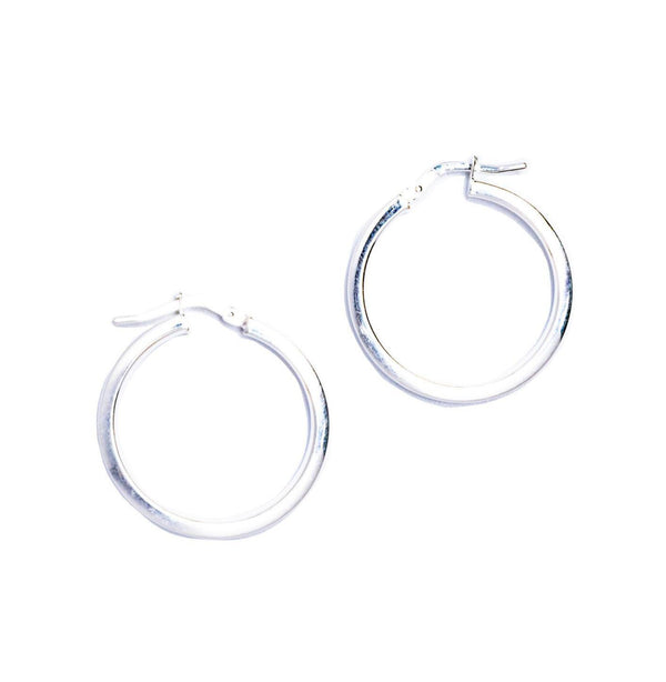 Sterling Silver Hoops