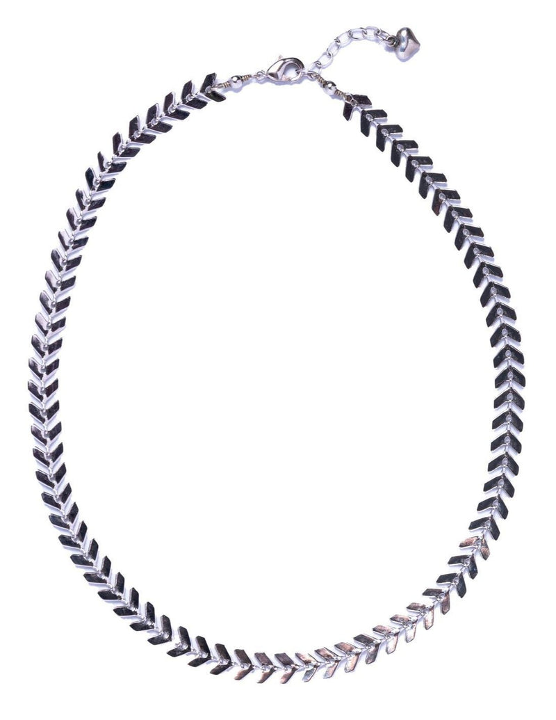 Silver Arrow Chain Choker