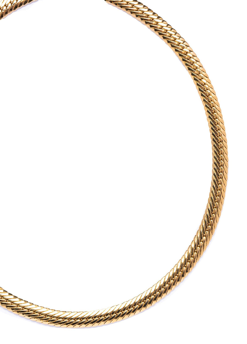 Lydia Herringbone Chain Necklace