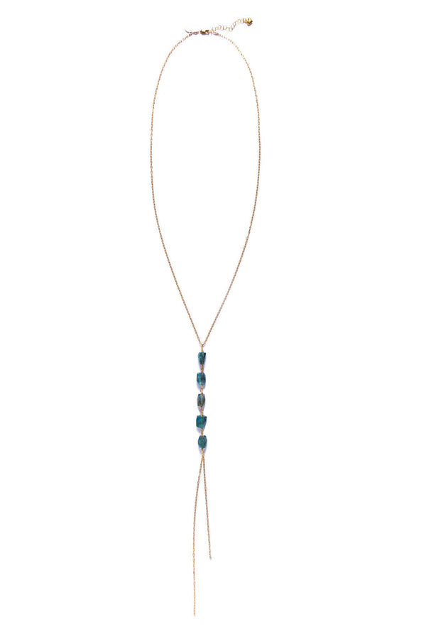 5 Apatite Necklace