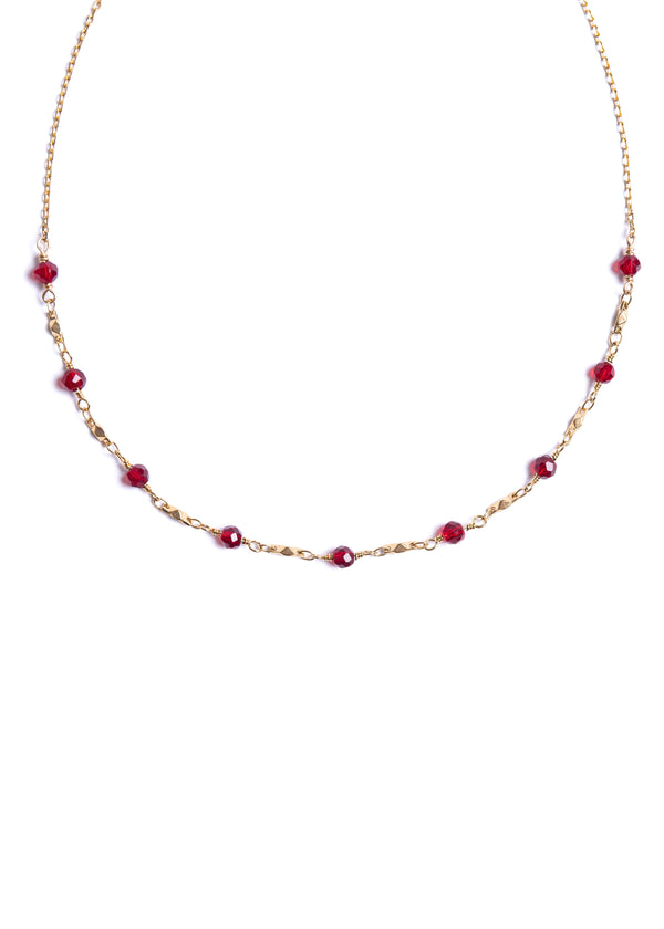 Red Crystal Choker