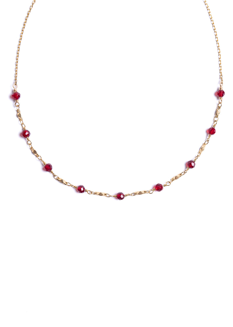 Red Crystal Choker