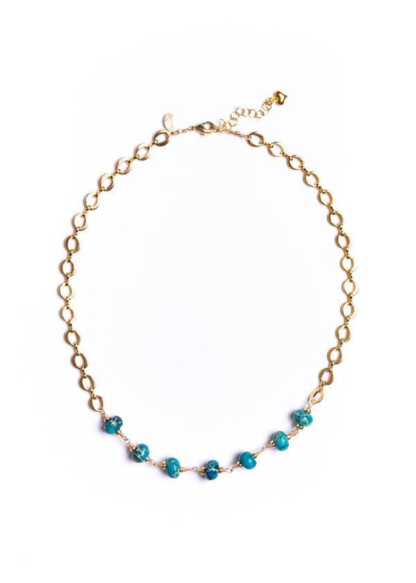 Blue Jasper Choker