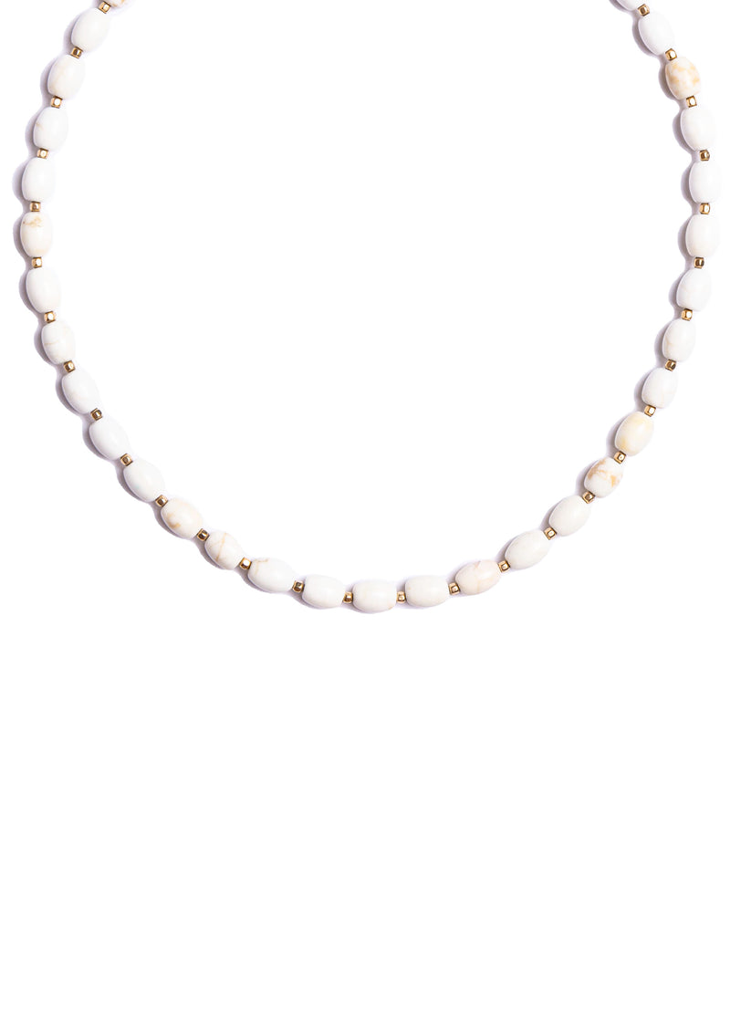 White Turquoise Choker