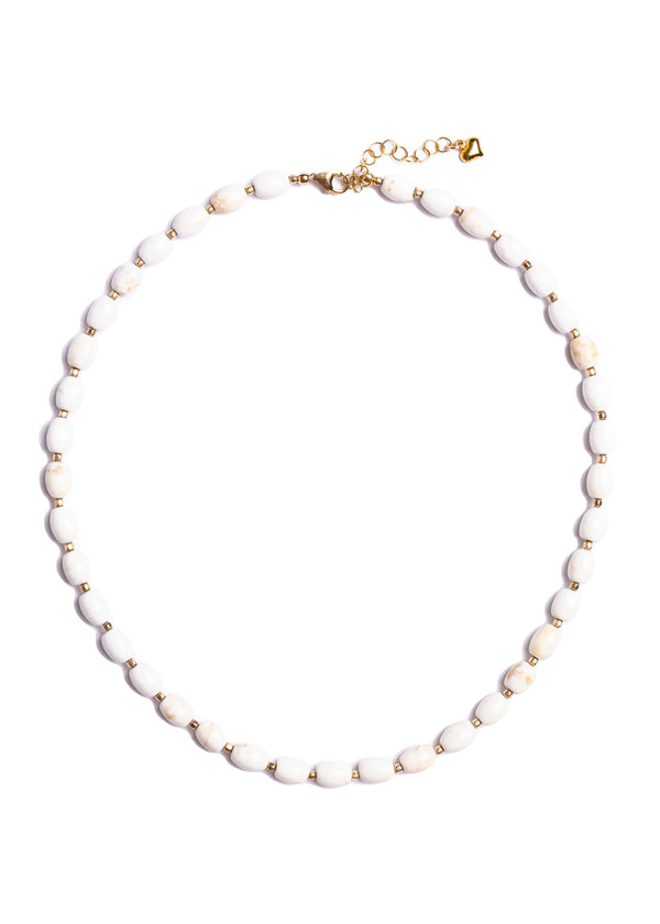 White Turquoise Choker