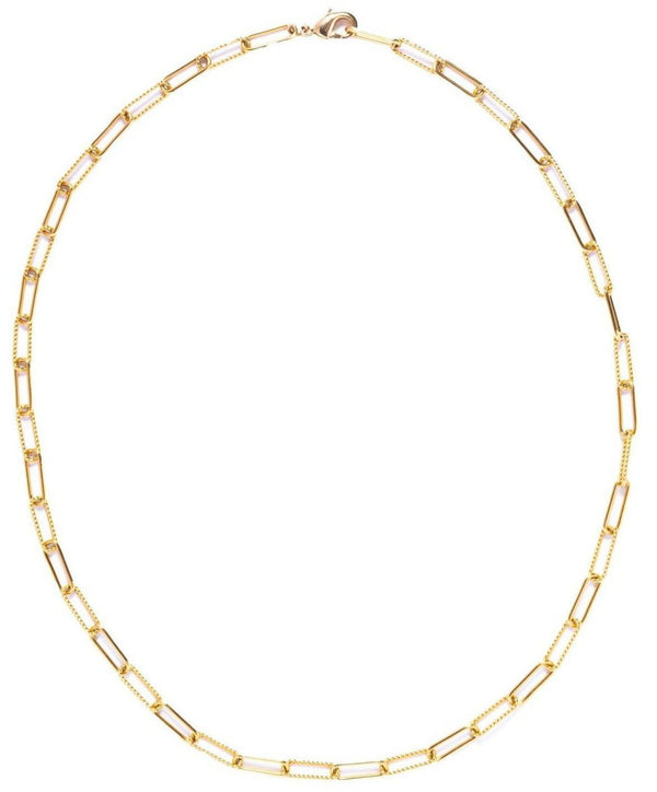 Selene Hammered Chain Necklace