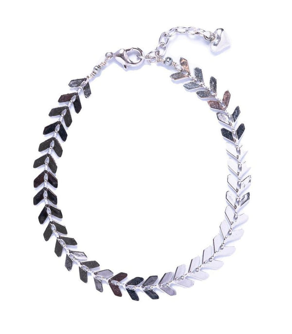 Silver Arrow Chain Bracelet