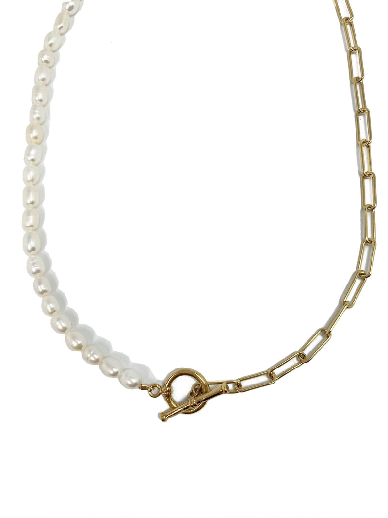 Selene Chain with Pearls