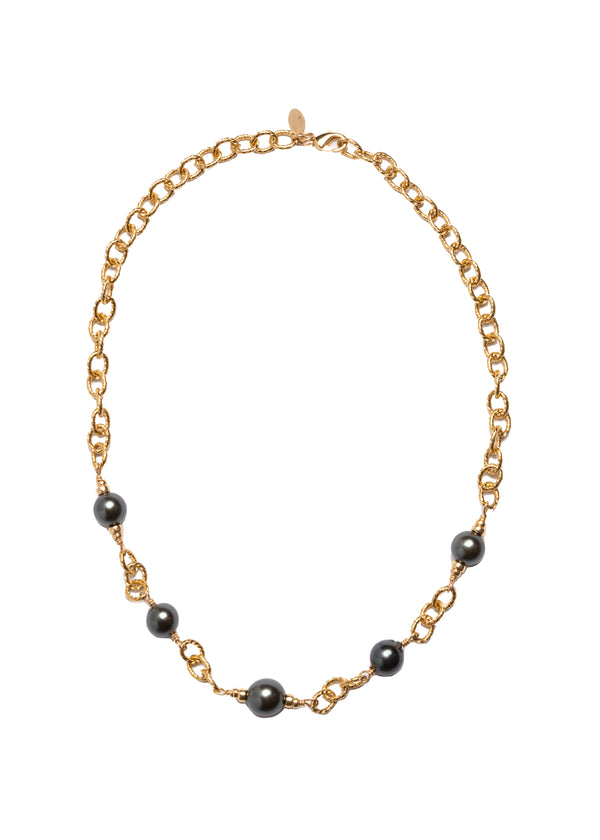 Tahitian Pearls & Sedona Chain Necklace